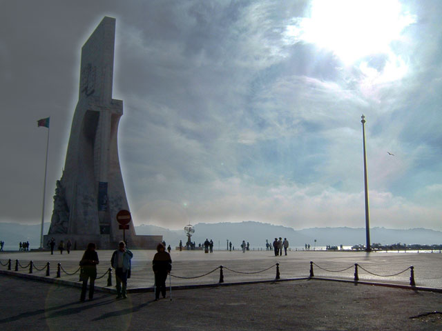 The Navigators Monument, Lisbon and the space around it.